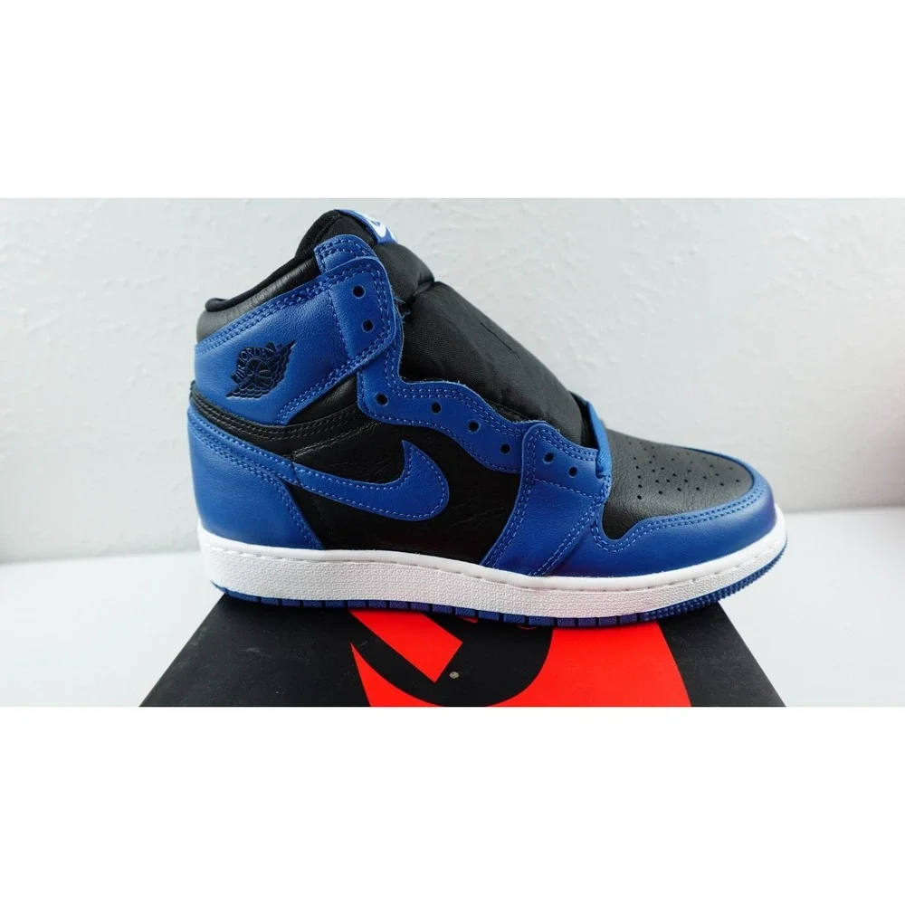 AIR JORDAN 1 RETRO HIGH OG DARK MARINA BLUE (GS) YOUTH SIZE 6 NEW 575441-404‎
